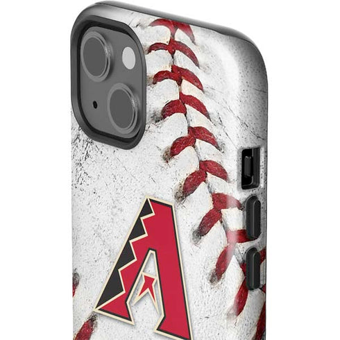 MLB Arizona Diamondbacks Game Ball iPhone 15 Impact Case